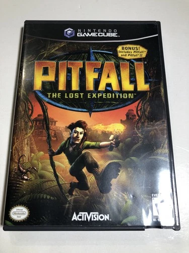 Pitfall / The Lost Expedition / Nintendo GameCube / Tested / CIB / Clean Disc