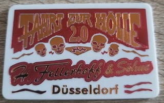 Driving chip ticket ride to hell 2.0 (Rhrinkirmes Düsseldorf) Fellerhoff