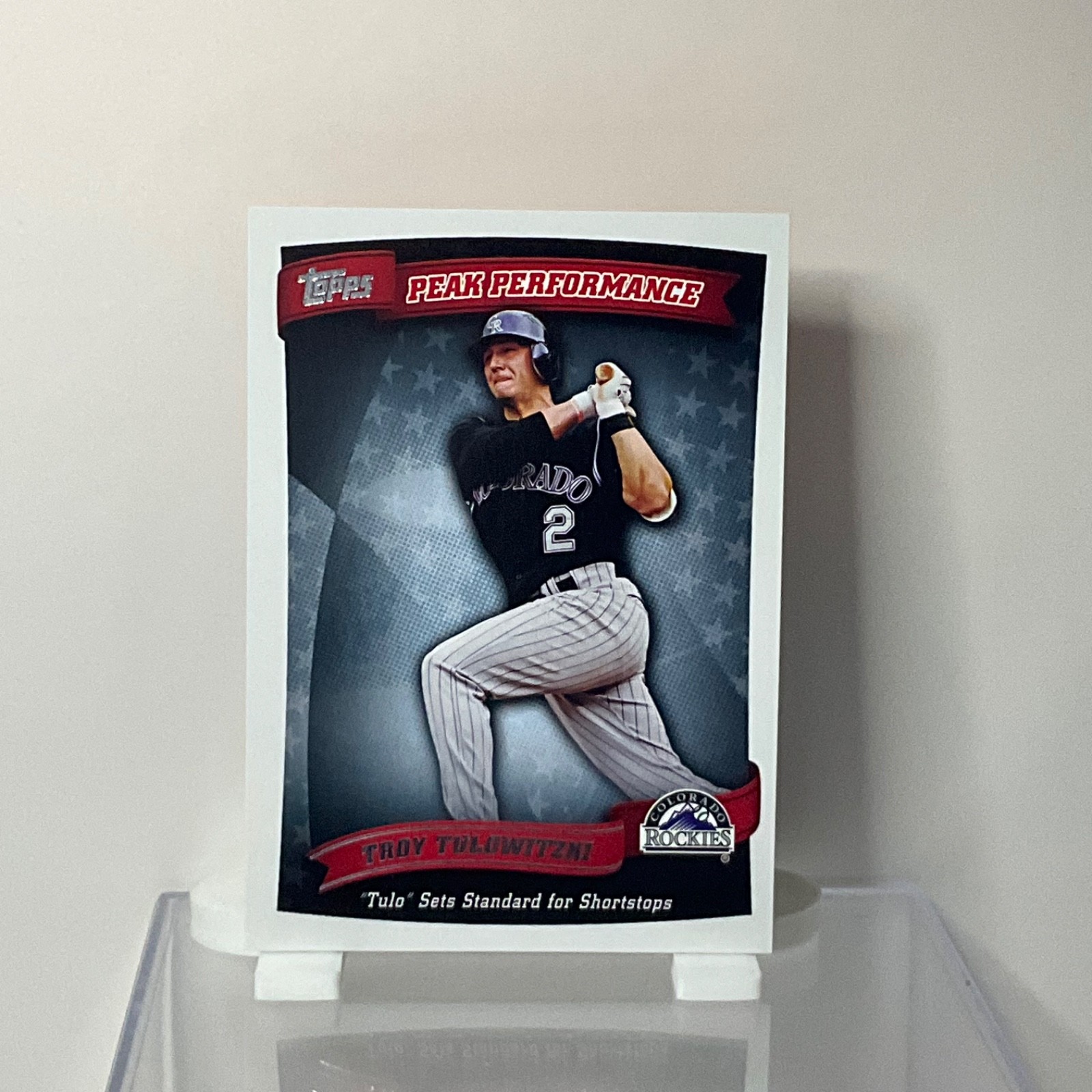 2010 Topps - Peak Performance Troy Tulowitzki #PP-87