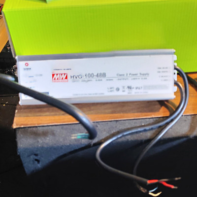 MEAN WELL HVG-100-48B 48V 2A 100W IP67 Dimmable Switching Power Supply
