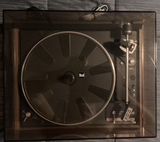 DUAL 1242 TURNTABLE WITH NEW CARTRIDGE, DUSTC...