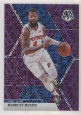 2019-20 Panini Mosaic Fast Break Purple Prizm 36/50 Markieff Morris #77 0bk