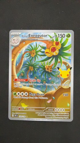 Pokemon 30th Celebration Alolan Exeggutor #129 /128