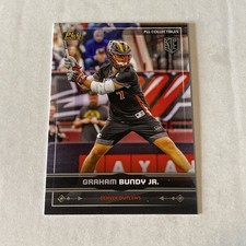 2024 Premier Lacrosse League PLL FIeldside card GRAHAM BUNDY JR 86
