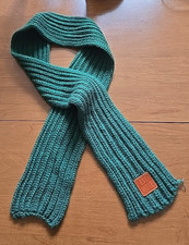 Kids Winter knit Scarf Soft Knitted Neck Warmer Wrap Boys Girls Green