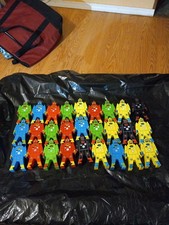 Schylling Wooden Stacking Robots Set Lot Of 27.