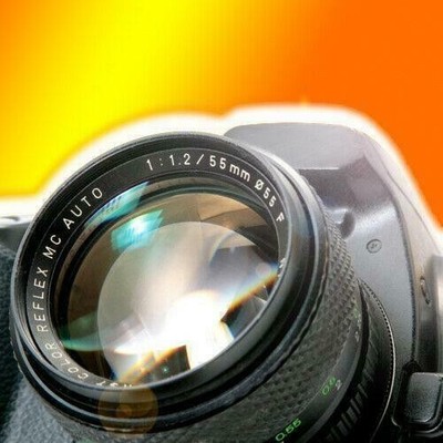 1:1,2 / 55mm Lichtriese für Canon EOS Kameras Color Reflex Portrait Objektiv
