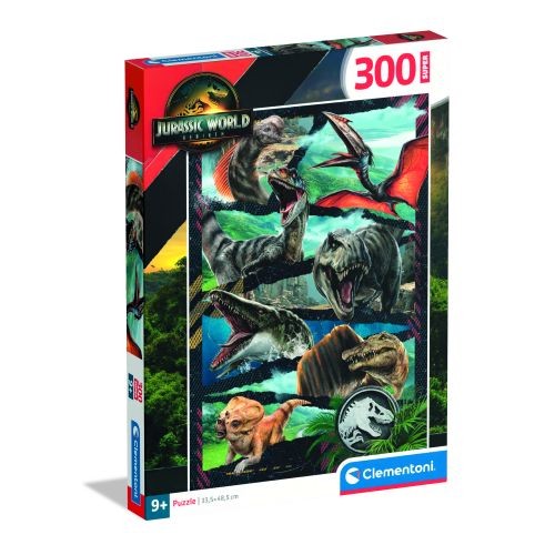 Clementoni CLM21749 Puzzle da 300 Pezzi - Jurassic World