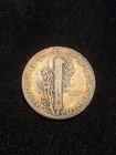 1925-D Silver Mercury Dime, Key Date, Colorful Album Toning — photo 2