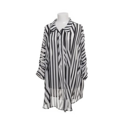 Z.Biz, Tunika, Größe: M/L, Schwarz/Weiß, Polyester, Streifen, Damen #IJn