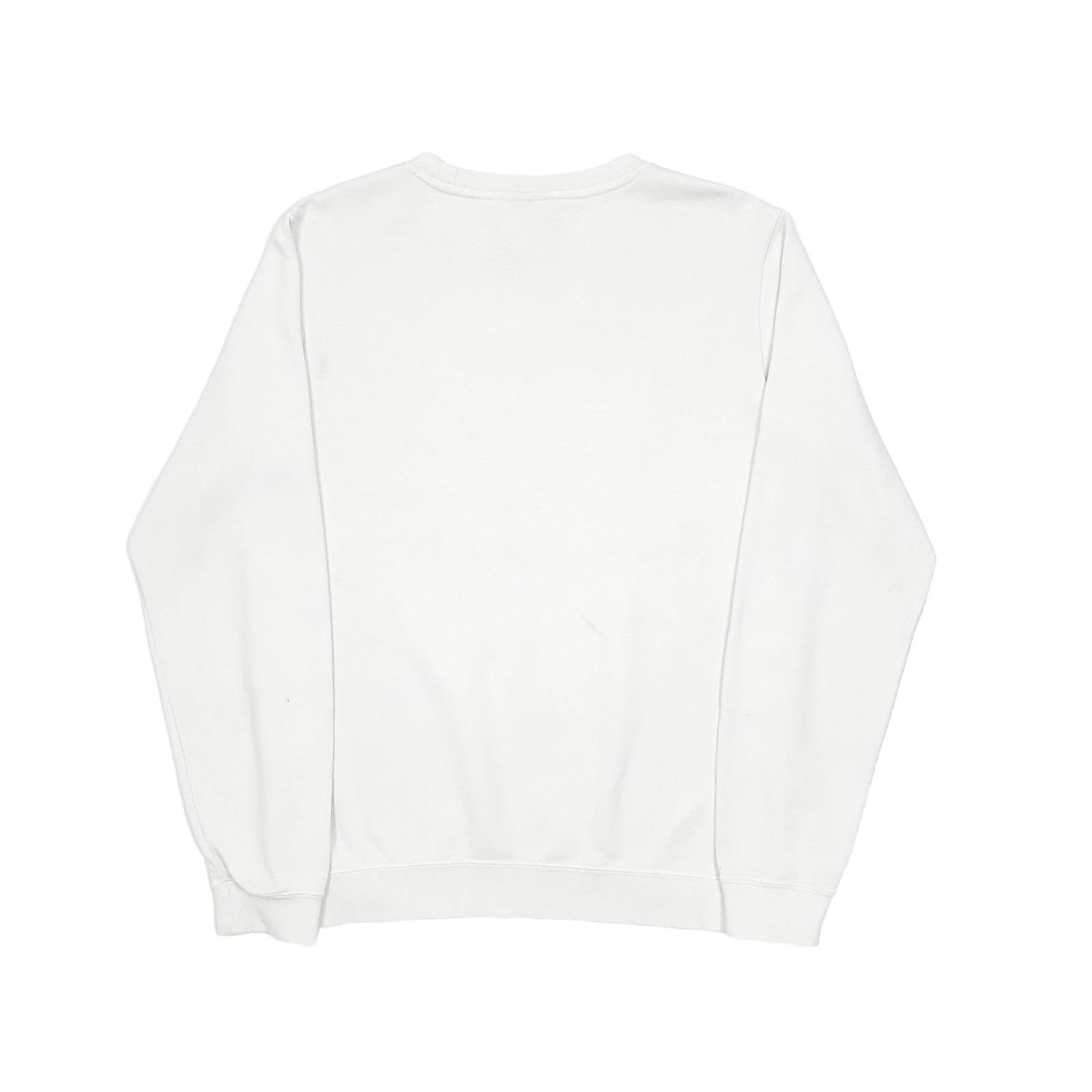 Mens NIKE Cotton Crewneck Jumper Sweatshirt S image 3