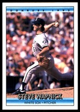 Steve Wapnick 1992 Donruss #743 White Sox MLB READ FREE SHIPPING AutographDen
