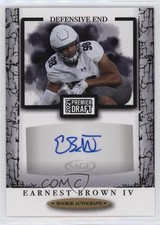 2021 Sage Premier Draft Auto Earnest Brown IV #A54 Auto 11o1