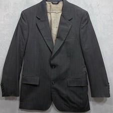 Jos. A Bank Suit Jacket 39 R Gray Striped Executive Collection Designer Poland