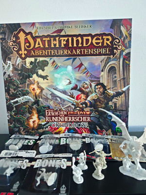 Pathfinder Runenherrscher Box + Reaper Bones Miniaturen