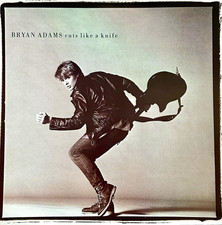 Bryan Adams Cuts Like a Knife Vinyl LP A&M Re...