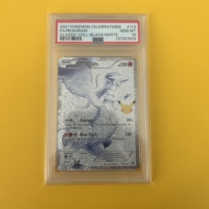 25+ Reshiram Celebrations Psa 10 for sale | Updated Oct 2026