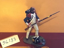 W. Britain, Nap. Wars, 1815, French Imperial Guard Standing Defending, #36188