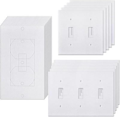 Switch Plate Insulation Gasket for Outlets - Weatherproof Insulating Foam Sealer