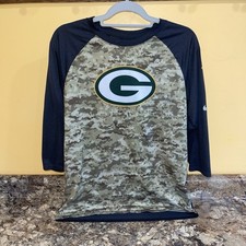 Camicia GBP NFL Med manica 3/4 vestibilità asciutta mimetica militare USMC MODELLO ESERCITO