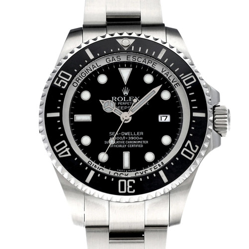 ROLEX Sea-Dweller Deepsea 116660 Black Men's Used Watch #51426