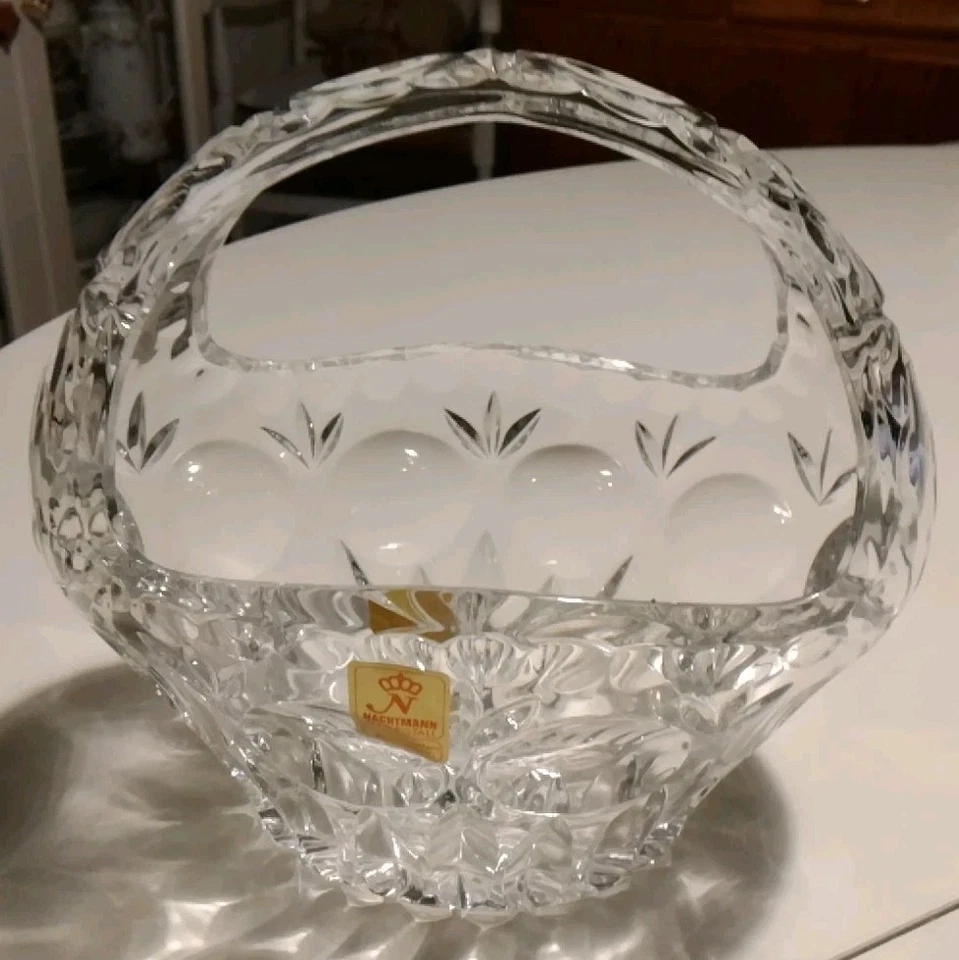Nachtmann Korb Schale Bamberg 24% Bleikristall mit Diamantschliff transparent 👍 - Bild 3 von 4