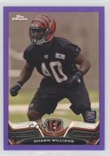 2013 Topps Chrome Retail Purple Refractor 224/499 Shawn Williams #74 1by