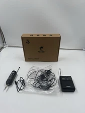 TONOR UHF Wireless Microphone System with Headset Mic/Lavalier Lapel Mic