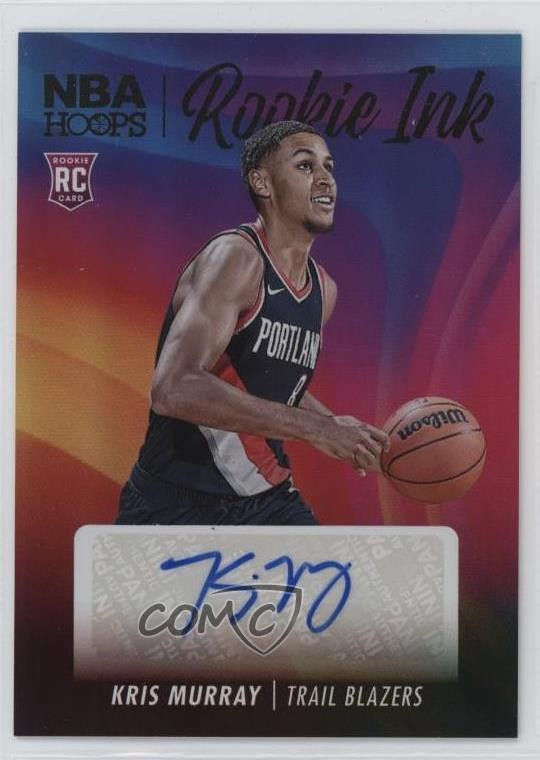 2023-24 Panini NBA Hoops Rookie Ink Kris Murray #RI-MUR Auto 06ys