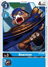 Bearmon ST2-04 C Starter Deck 02: Cocytus Blue Digimon TCG