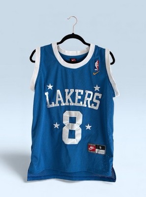 KOBE BRYANT #8 VTG Nike Los Angeles Lakers MPLS Blue Throwback