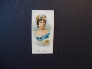 N222 Kinney Leaders Series MME. De Stael Narrow Version