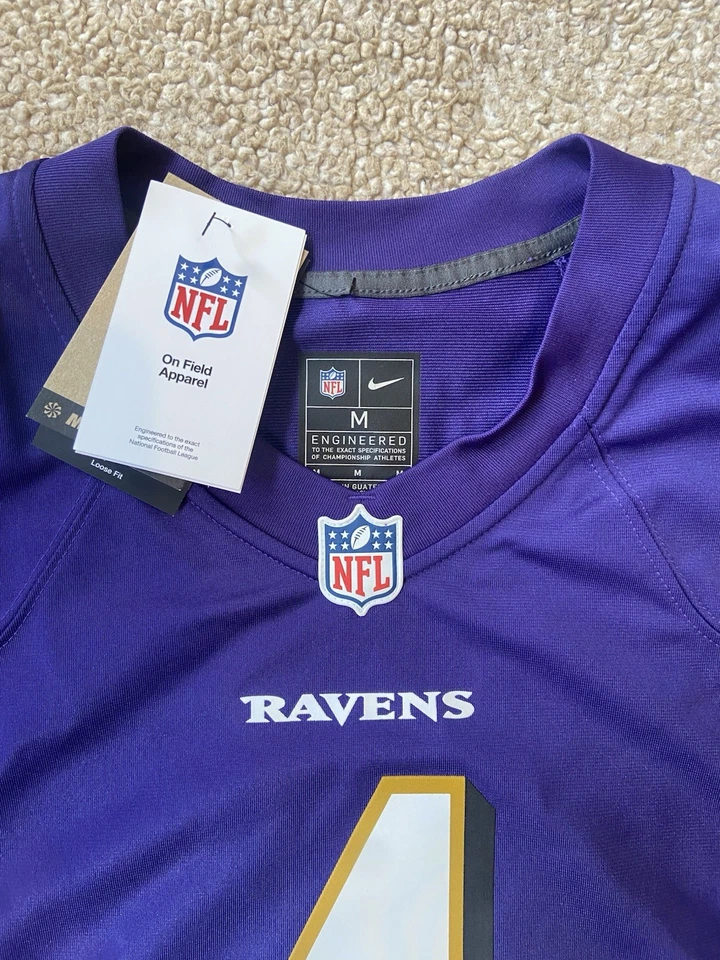 Футболка Baltimore Ravens Zay Flowers No4 средний размер - Изображение 3 из 3