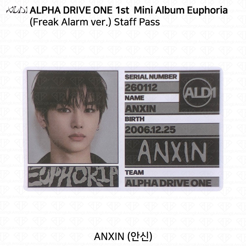 ALD1 Alpha Drive One 1st Mini Album Euphoria Freak Alarm ver