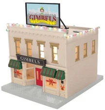 MTH RailKing 30-90741 Gimbles 2-Story City Building 1 with LEDs