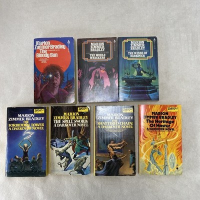 Lot of 7 Daw Books & Ace Marion Zimmer Bradley Darkover Paperback Novels Vintage