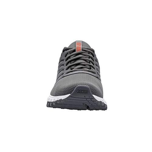 K-Swiss Men's Tubes Comfort 200 Training Shoe Cross Trainer, Asphalt/Jet Black/S