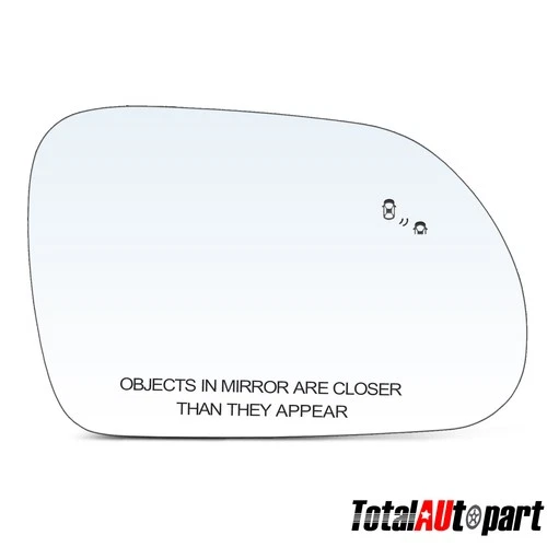Mirror Glass w/ Heated & Blind Spot Detection for Kia Soul 2020-2024 Right Side