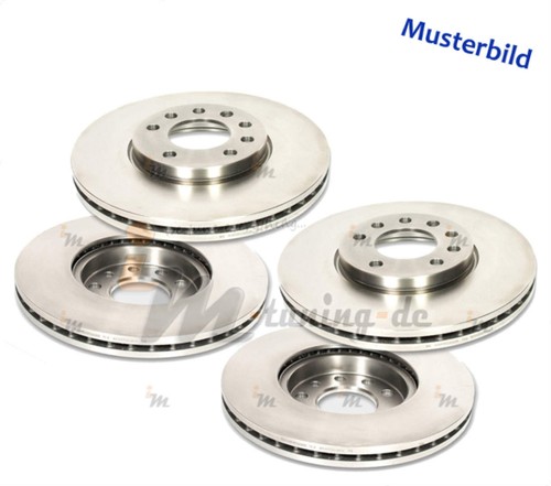 EBC Premium Bremsscheiben Satz vorne, hinten für VW Golf III Variant 1H5 94 >> 9 - Bild 2 von 3