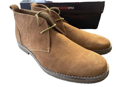 G.H. Bass & Co. Gray Suede Chukka Boots with Lime Laces G.H. Bass & Co. | Shoes | Gh Bass Co Charcoal Suede Chukka  main image 3