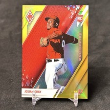 2022 Panini Chronicles Phoenix #5 Josiah Gray Rookie Gold /10 (RC) - Nationals