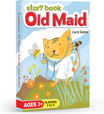 Story Book Old Maid, a Family Card Game for Kids Age 3 and up No Reading Requi