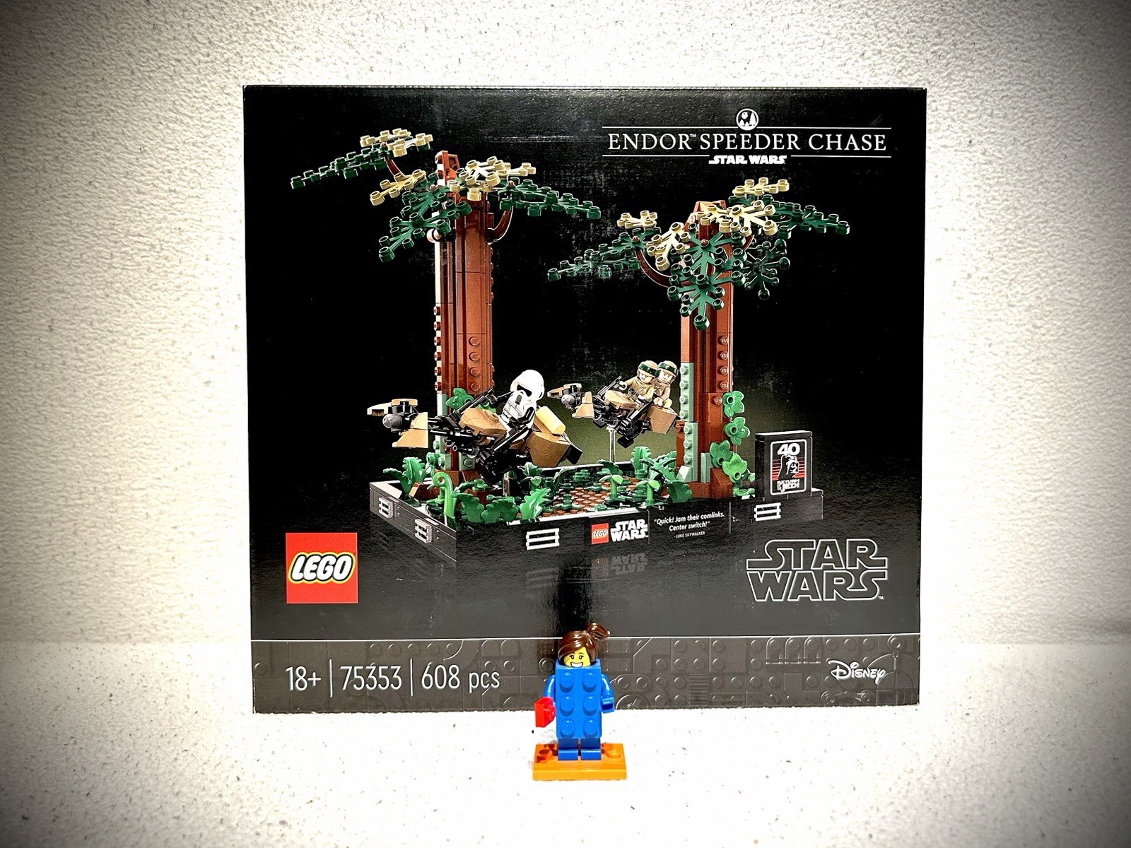 LEGO® Star Wars 75353 Verfolgungsjagd auf Endor™ – Diorama Neu & OVP - Bild 13