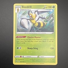 Beedrill 003/185 Swsh04: Vivid Voltage Rare Non Holo Pokemon Card