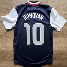 Nike USA USMNT Landon Donovan #10 2012 Away Jersey Shirt Size S Excellent