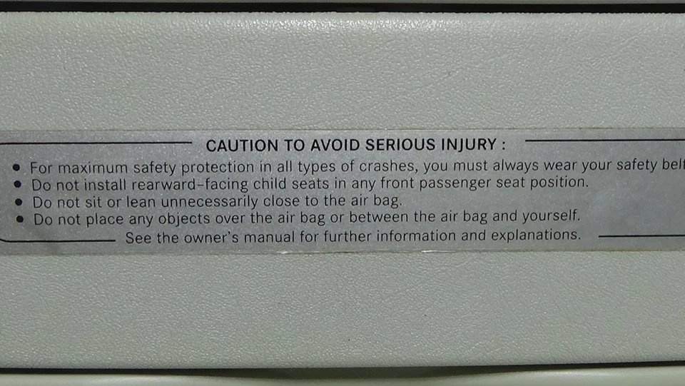 1996-2002 Mercedes Benz W210 E300 E320 Vinyl SUNVISOR Pair Gray — 第 3/4 张图片