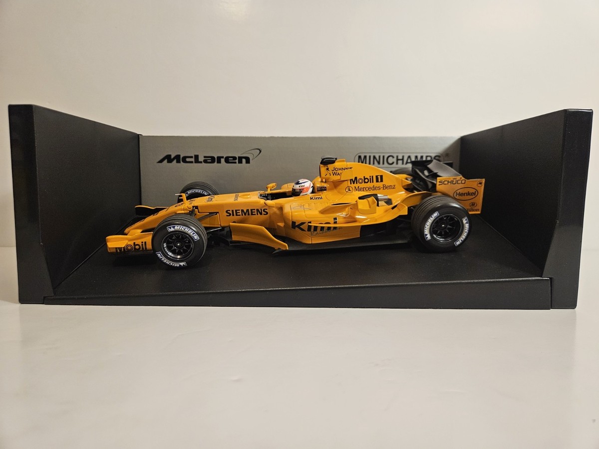 McLaren Mercedes MP4-21 Kimi Räikkönen 2006 Interim Livery 1:18