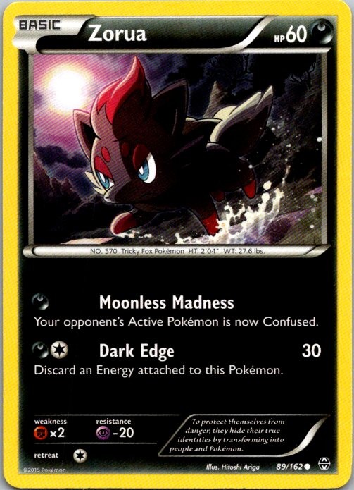 Zorua (89) Common XY - BREAKthrough 89/162 NM