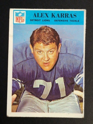 Alex Karras #69 1966 Philadelphia card