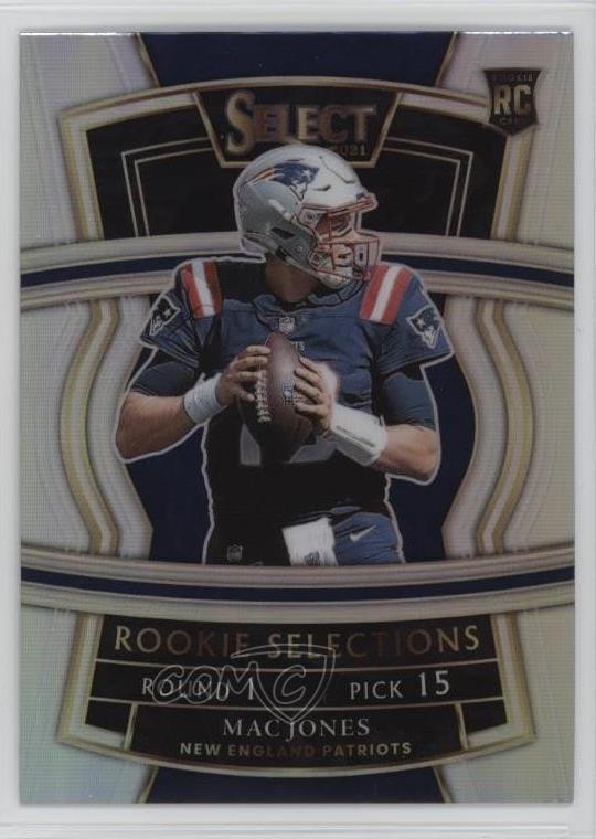 2021 Panini Select Rookie Selections Silver Prizm Mac Jones #RS-5 09wc